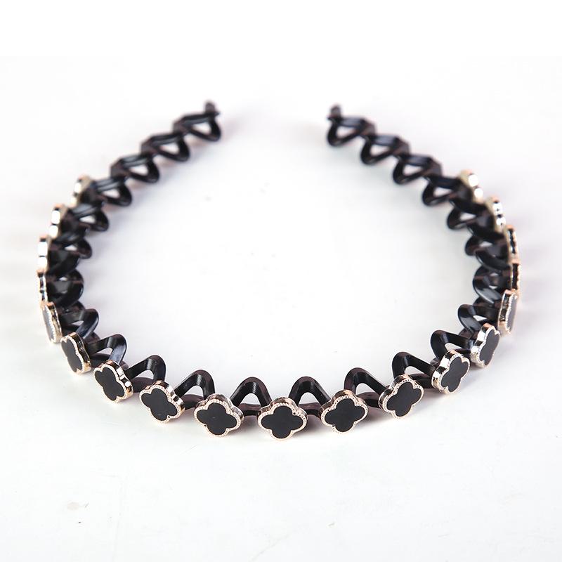 

Весенне-летняя жемчужная плетеная повязка на голову: Изящный аксессуар для завершения прически для женщин