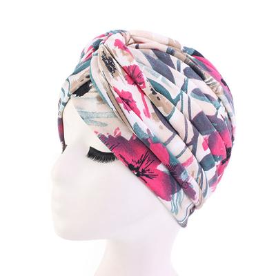 Žhavé ženy Klobouk s uzeným turbanem Leopard Hadí kůže Květinový potisk Čepice Čepice na hlavu Etnické barevné Twist Uvázané čepice proti vypadávání vlasů