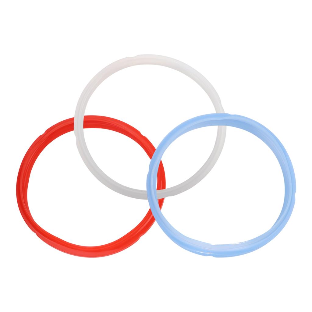 Adapter Airtight Gasket Inner Diameter 22cm, Outer Diameter 24cm Silicone Sealing Ring Mixing Taste Prevention