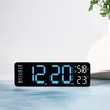 A95I-Rectangular Large Font Electronic Clock, Multi-Function With Alarm, Can Hang Or Stand In Any Space
