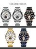CURREN 8362 Men's Waterproof Six-Hand Business Calendar Watch
