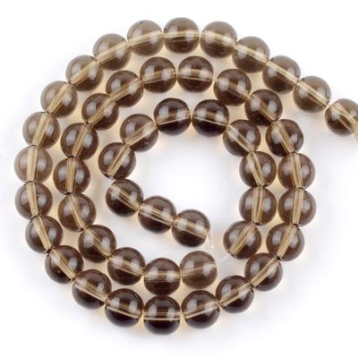 4–12 mm Naturstein-Schmuckherstellung, Abstandshalter, lose Perlen, Charms, Anhänger, brauner Kristall, Basteln, DIY für Halsketten, Armbänder