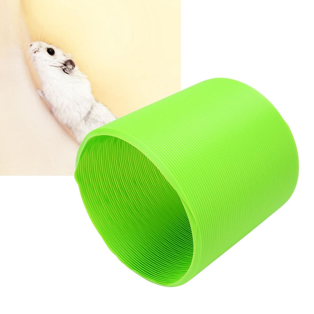 Pet Retractable Tunnel Interactive Fun Relieve Boredom Small Animal Foldable Play Tube For Rabbits Guinea Pigs Hedgehogs