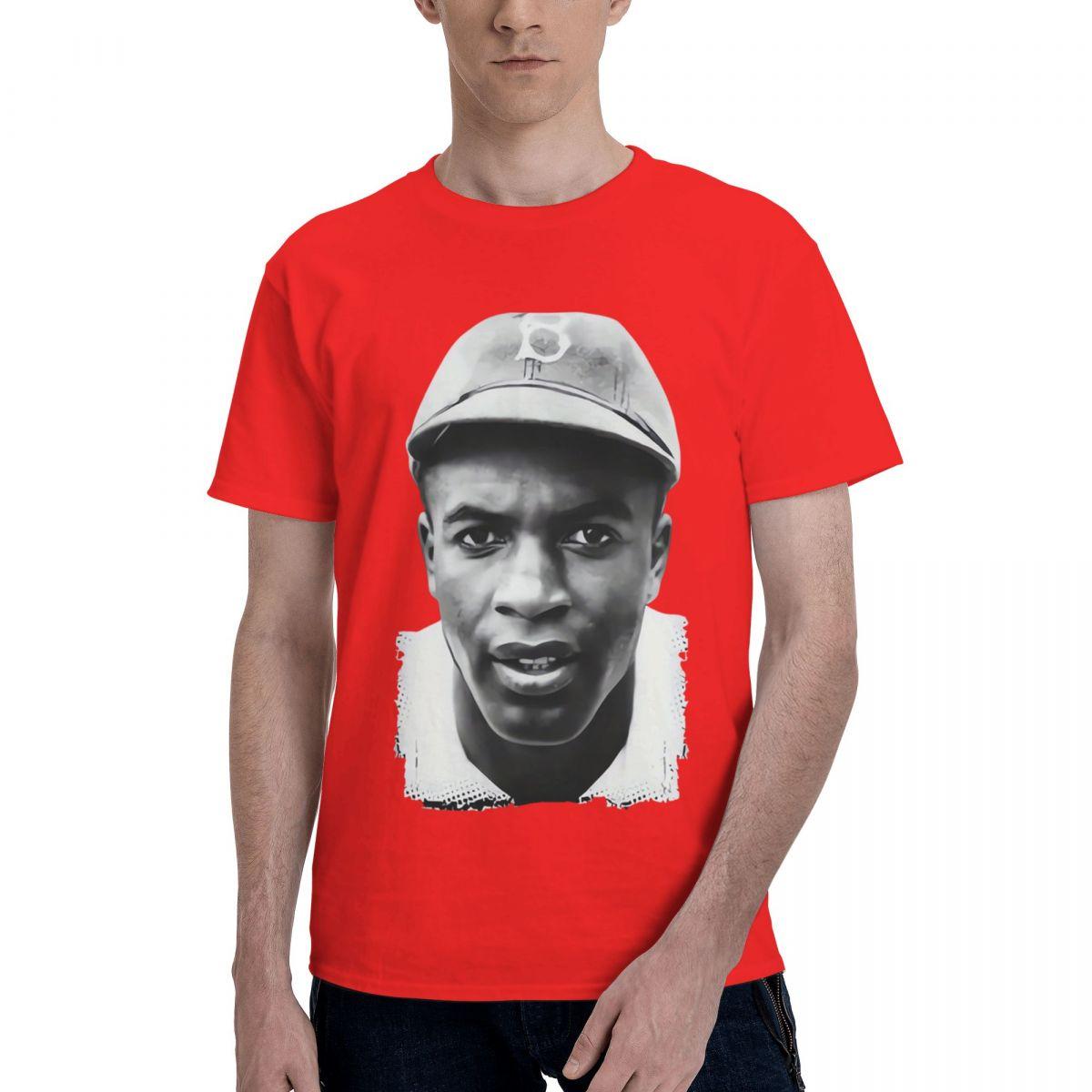 

Jackie Robinson Vintage Baseball Legend 100 Cotton Casual Breathable Confortable Manga Funny Ugus TShirts Man Clothes S