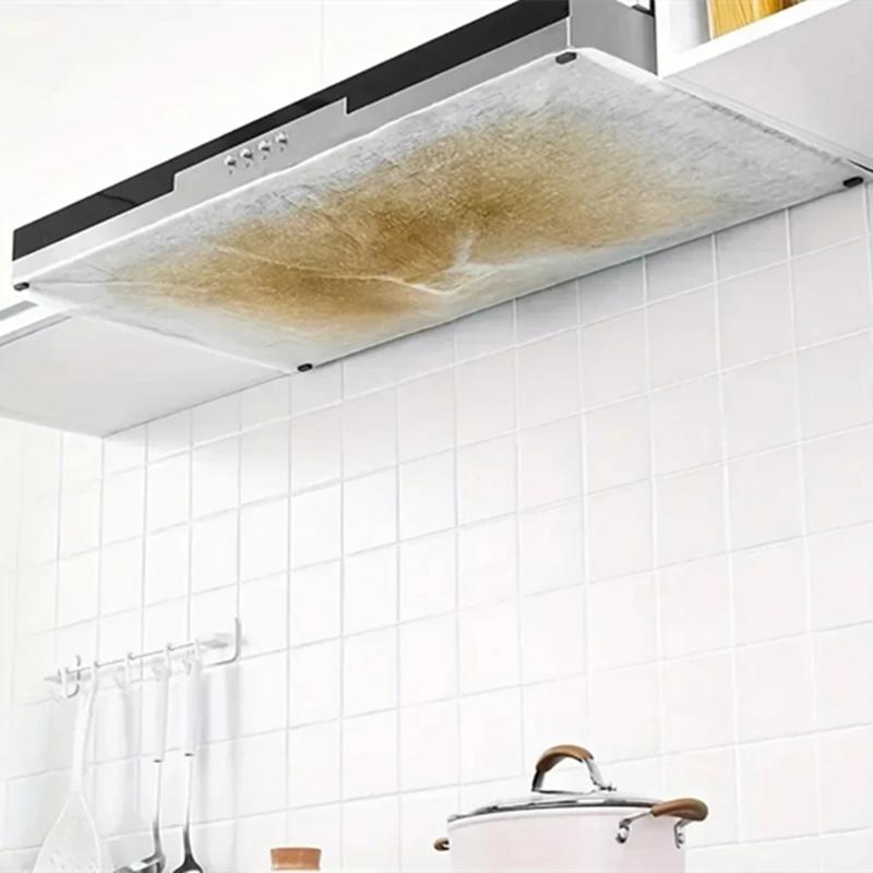 Kuchyňský odsavač par Filtr Vysoký výkon Absorpce oleje Bez kouře Univerzální střih Odolná samolepka Netkaný absorpční papír
