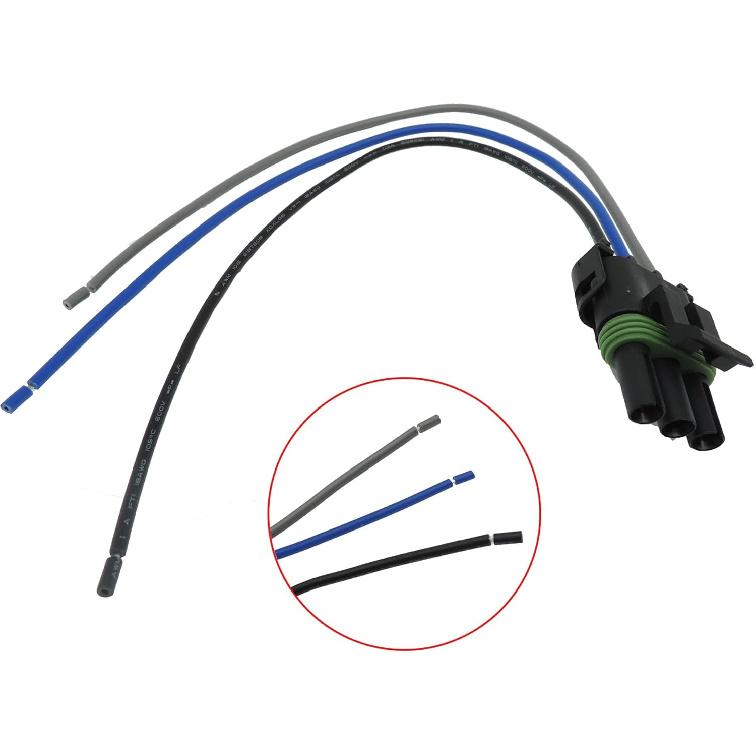 HiSport Throttle Position Sensor Connector Compatible with Chevrolet Dodge GMC Chrysler Eagle Ford Replace PT2303