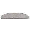 VidaXL Tapis d'escalier autocollants 30 pcs 65x21x4 cm platine, bande de roulement, tapis de bande de roulement d'escalier, 3365870