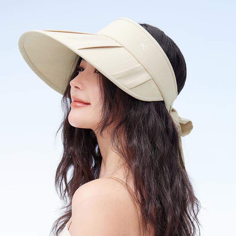 VVC Pleated Ribbon Anti-UV Sun Visor