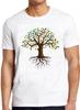 Árvore da Vida Hippie Wicca Pagão Xamã Yoga Budismo Druida Camiseta T Shirt M71