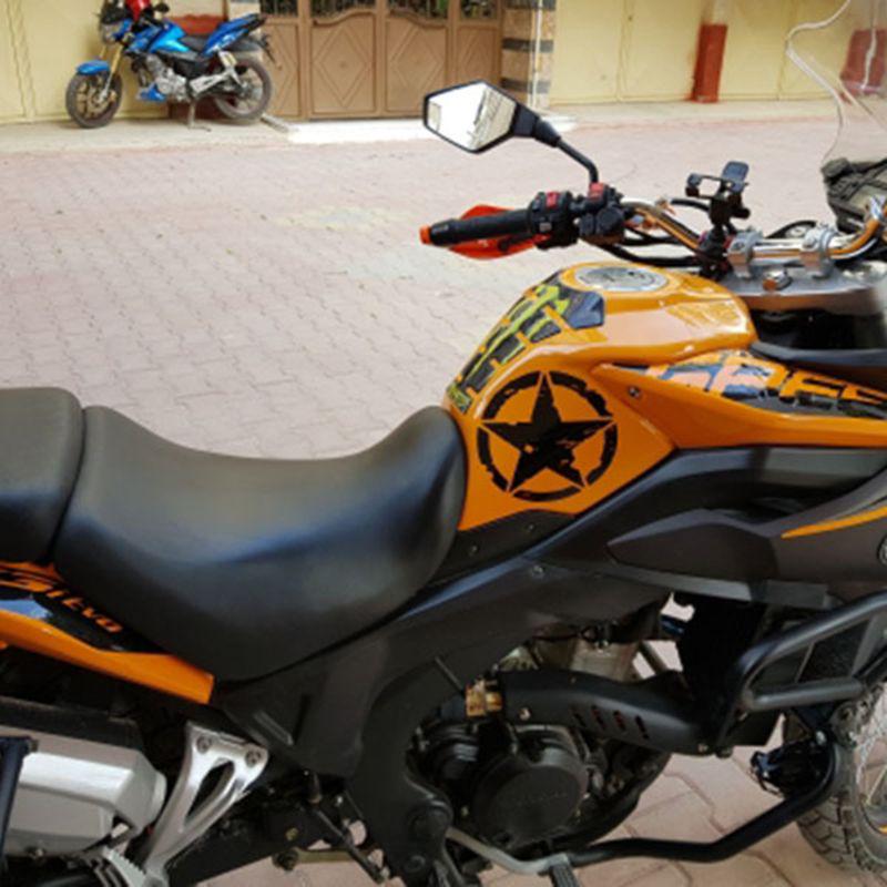 Cool 15cm Stickers Star Scooter Helmet Wall Car Window Sticker Party Supplies Laptop