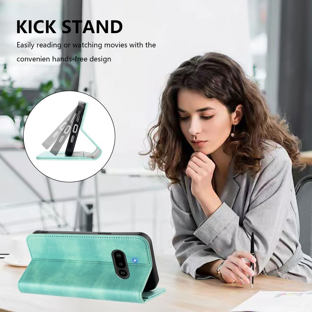 Pentru Nimic Telefon (3a) Huse Portofel Textură Retro Blocare RFID Husă de Telefon din Piele