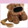 Big Dog Nosed Cute Soft Plush Toy Decoration Backpack Children Perfect Gift
