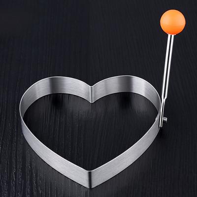 Kitchen Heart Fry Egg Mold Stainless Steel Toast Egg Mold