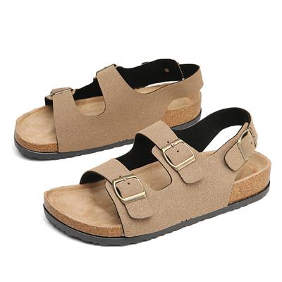 Fashion Brand Casual Mens Double Buckle Sandals Wading Aqua Shoes Outdoor Beach Summer Footwear Non-slip Hiking Trekking Shoes Sandals