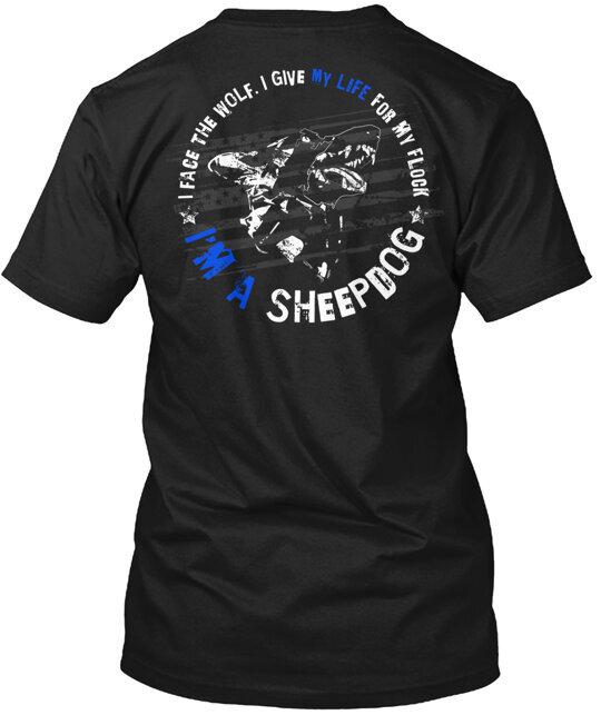 I m A Patriot I m A Sheepdog T-Shirt Made in the USA Size S to 5XL M
