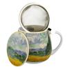 Porcelanowy Kubek Z Zaparzaczem 430 Ml