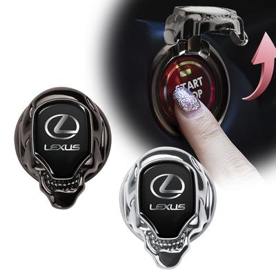Car Engine Start Stop Button Protection Cover Sticker Accessories For IS250 Ct200h LS430 LX570 NX300h IS300h RX330 ES300h