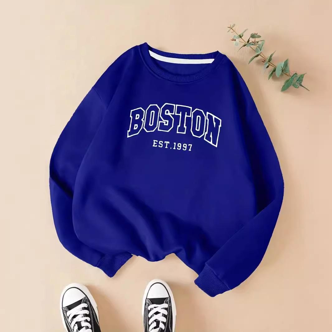 

Women s 2024 European & American Printed Round Neck Sweater XXXL зелений