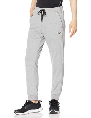 Gray Size XL Training Size XL Men's Sweatpants, Moisture-Wicking, Quick-Drying, Heather, (32MD0063), Wear, (Japan Size)