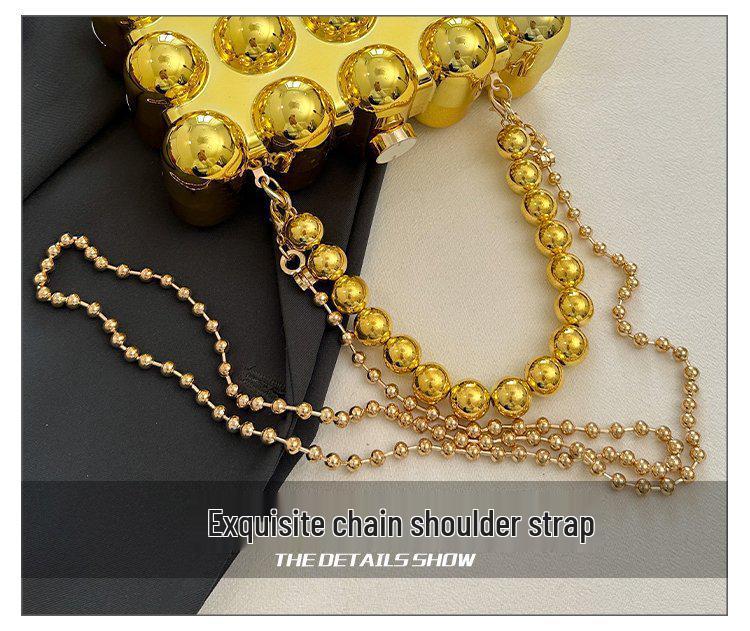 2024 Summer Egg-Shaped Acrylic Evening Bag: Trendy European & American Chain Crossbody