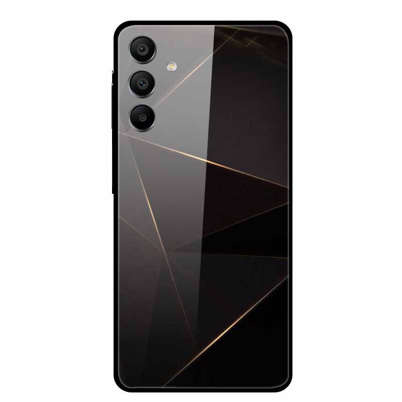 Tempered Glass Case for Samsung Galaxy A16 5G Back Cover Hard Case for SamsungA16 Phone Case Fundas Cool Protective Cute Bumper