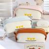 Contrast Color Pencil Case Three Bears Stationery Bag Multi-functional Pen Pouch  Back To School