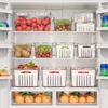 ZISIZ Food Grade Fridge Storage Container Set
