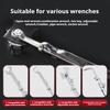 Universal Wrench Extension Tool Dual-purpose Car Repair Tools Labor Saving Offset Impact Extender Hardware Household Tool