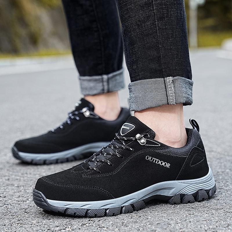 Fashion New Men's Outdoor Hiking Mountaineering Camping Running Jogging Shoes Waterproof and Anti-slip Fashion Shoes 39-49 Large