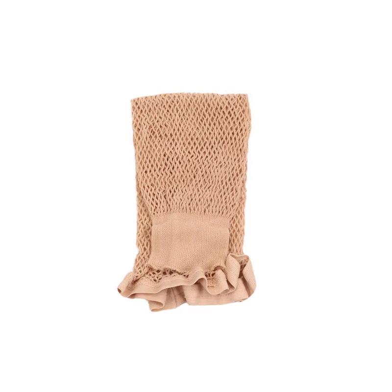 Breathable Elastic Hair Net Wig Cap with Two-End Opening for High Elasticity and Protection