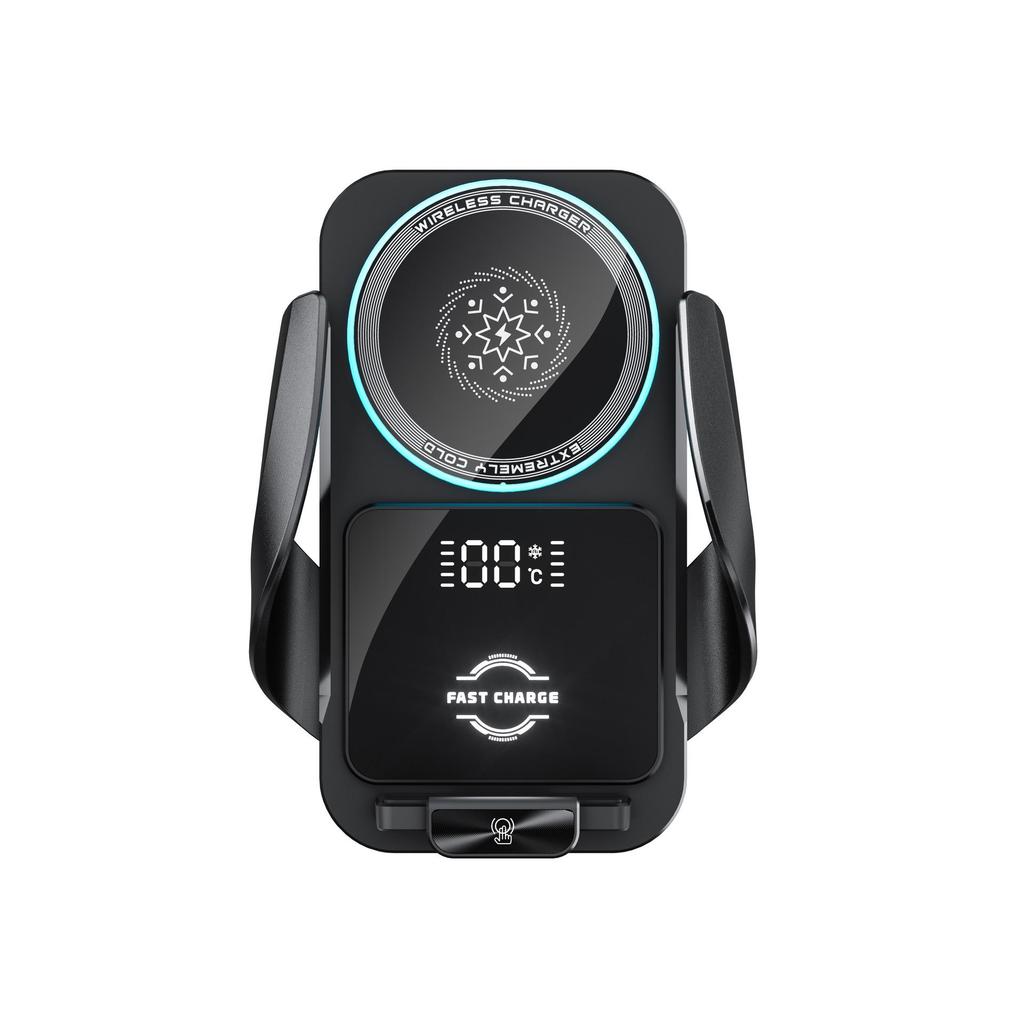Wireless Fast Charging Car Vent Phone Holder with Cooling
