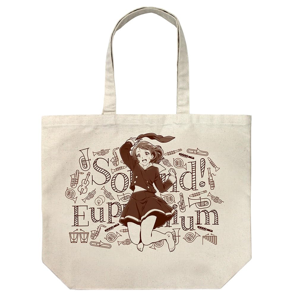 COSPA Sound Euphonium Kumiko Ouma Large Tote Bag Natural