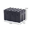 Military Caisson Chest Weapon Gun Storage Box Weapon MOC Building Blocks SWAT Soldier Figures Guns Army Bricks Toys for Children