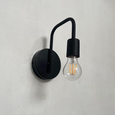 Vägglampa Heminredning Kök Badrumsarmatur Vägglampa Med Matt Svart 1 Hållare Belysning Vacker