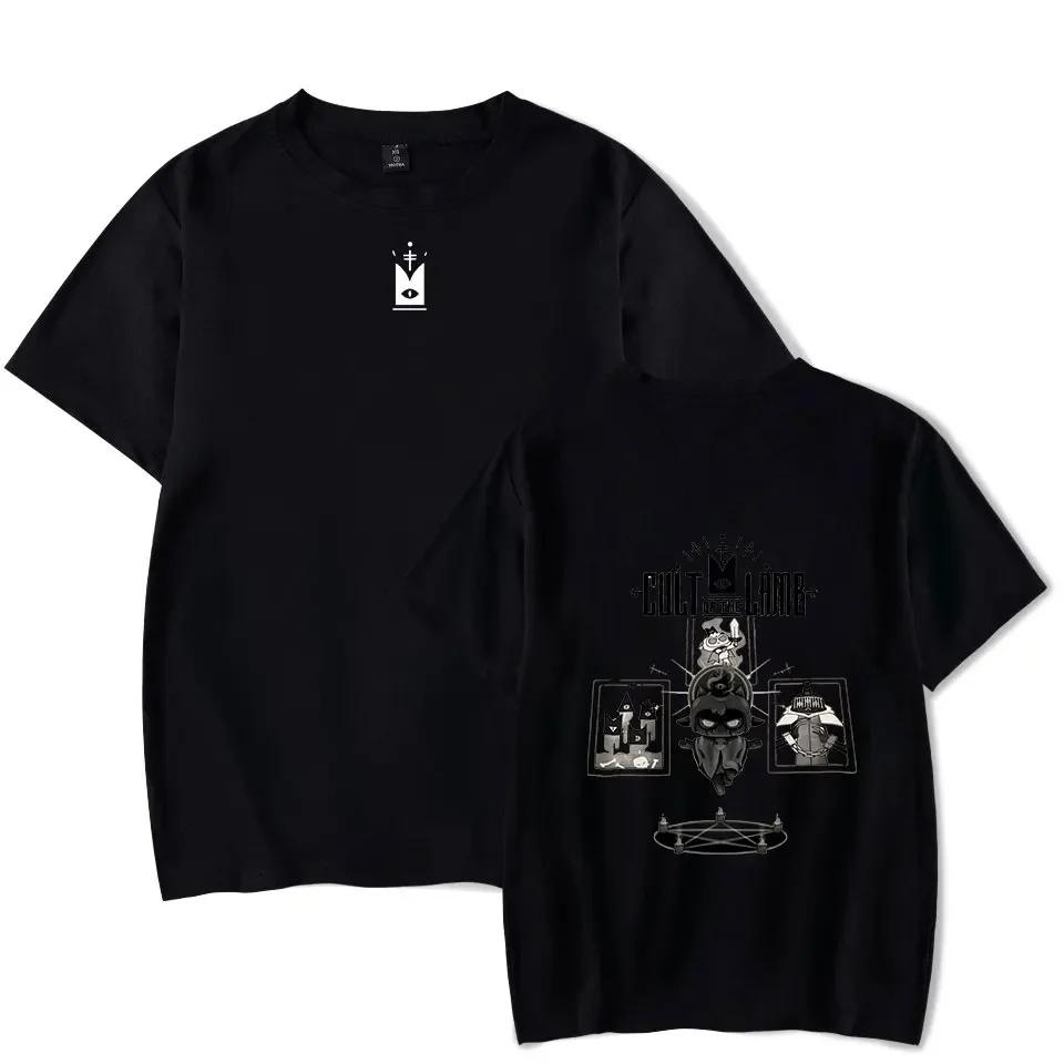2024 Hot Game Cult Of The Lamb T Shirt For Adult And Kids Summer Short Sleeve Cotton Funny Tshirt Graphic Tees Streetwear Cospla