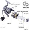 SOUGAYILANG Spinning Reel 13+1BB Metal Spool Fishing Reels Carp Fishing Reel for Carp Bass Fishing