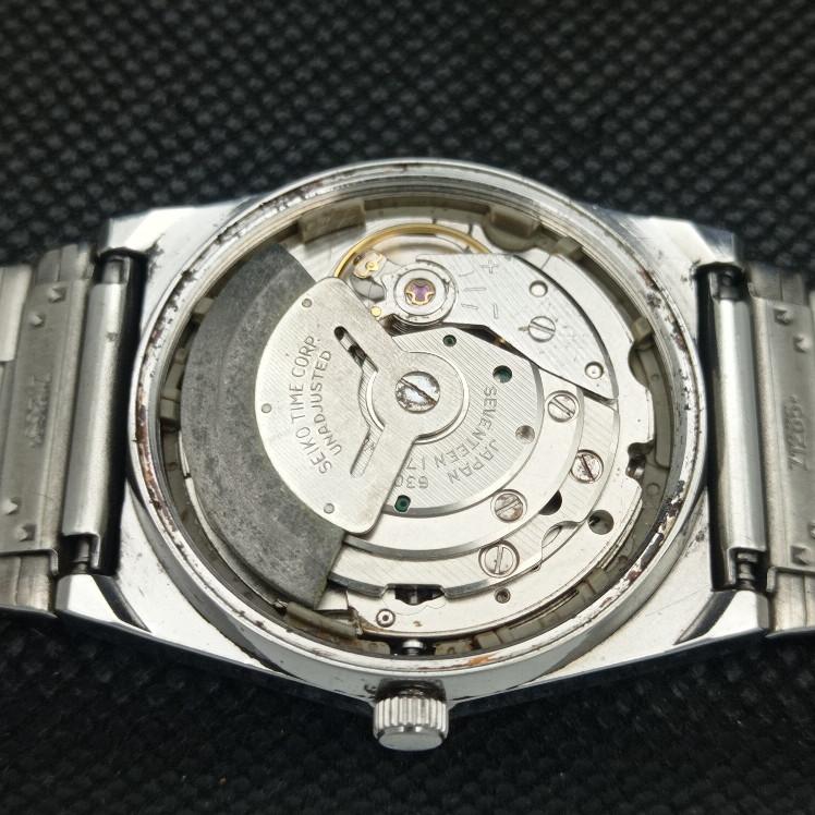 USED VINTAGE SEIKO 5 AUTO 6309A JAPAN MENS D/D BROWN WATCH 608g-a316383-2 SKU608g-a316383