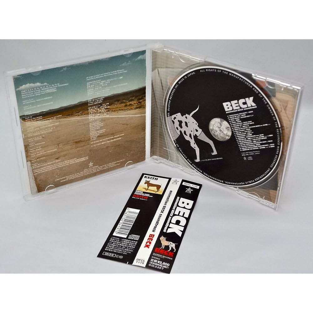 Beck Animation Soundtrack CD Music Album Original Soundtrack Collection