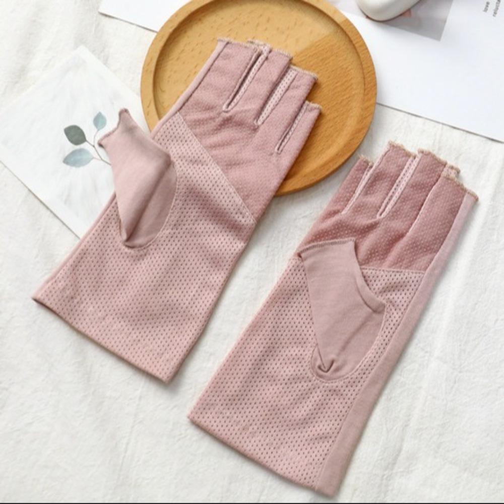 Fingerless Gloves UV Gloves for Nails Nail Art Tools UV Protection Gloves  Manicure