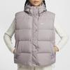 Nike Casual Windproof Warm Vest Women Vests Purple FZ5933-226