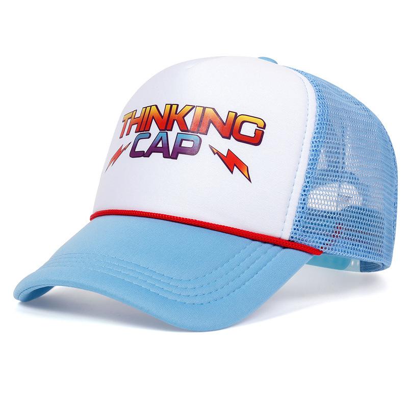 Sport Retro Stranger Hat Cosplay Dustin Baseball Cap Mesh Thinking Hats Adult Unisex Accessories Adjustable Prop Outdoor