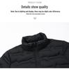 Men's Lightweight Graphene White Duck Down Winter Jacket - Warm, Casual, Outerwear