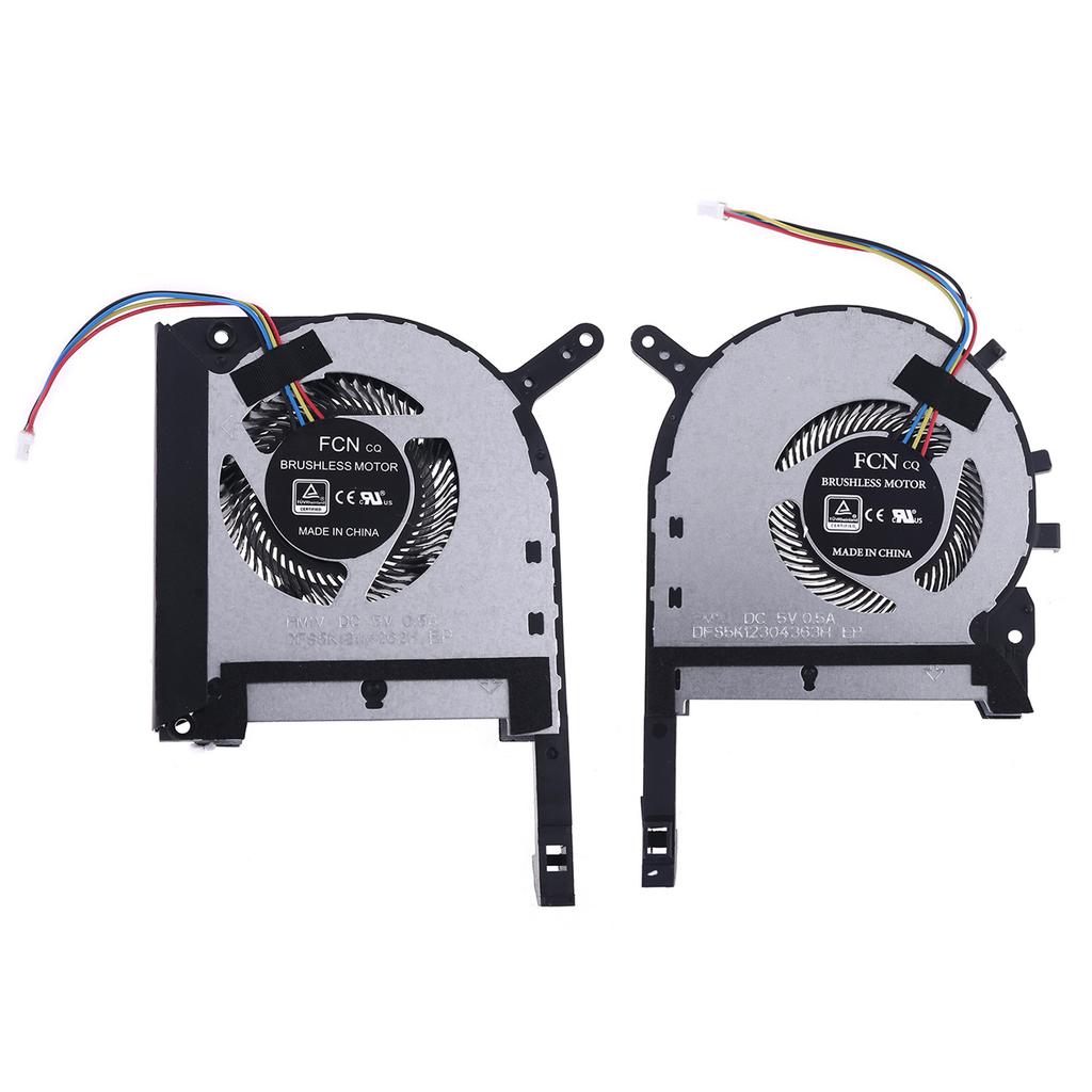 CPU GPU Cooling Fan Replacement for Strix TUF 6 FX505 FX505G FX505GE FX505GD