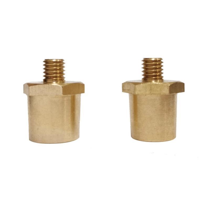 X7JF 2Pcs 5 16 Premium Remote Battery Power Junction Post Connectors Brass