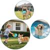 Floating Flying Disc Interactive Dog Set- 2 Pieces For Small, Medium For Aggressive Chewers Pet Game Supplies 2 Styles