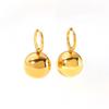 Yori Trendy Ball Pendant Earrings Stainless Steel Fashion Charm PVD Jewelry Gold Color Bijoux Waterproof Jewelry for Women