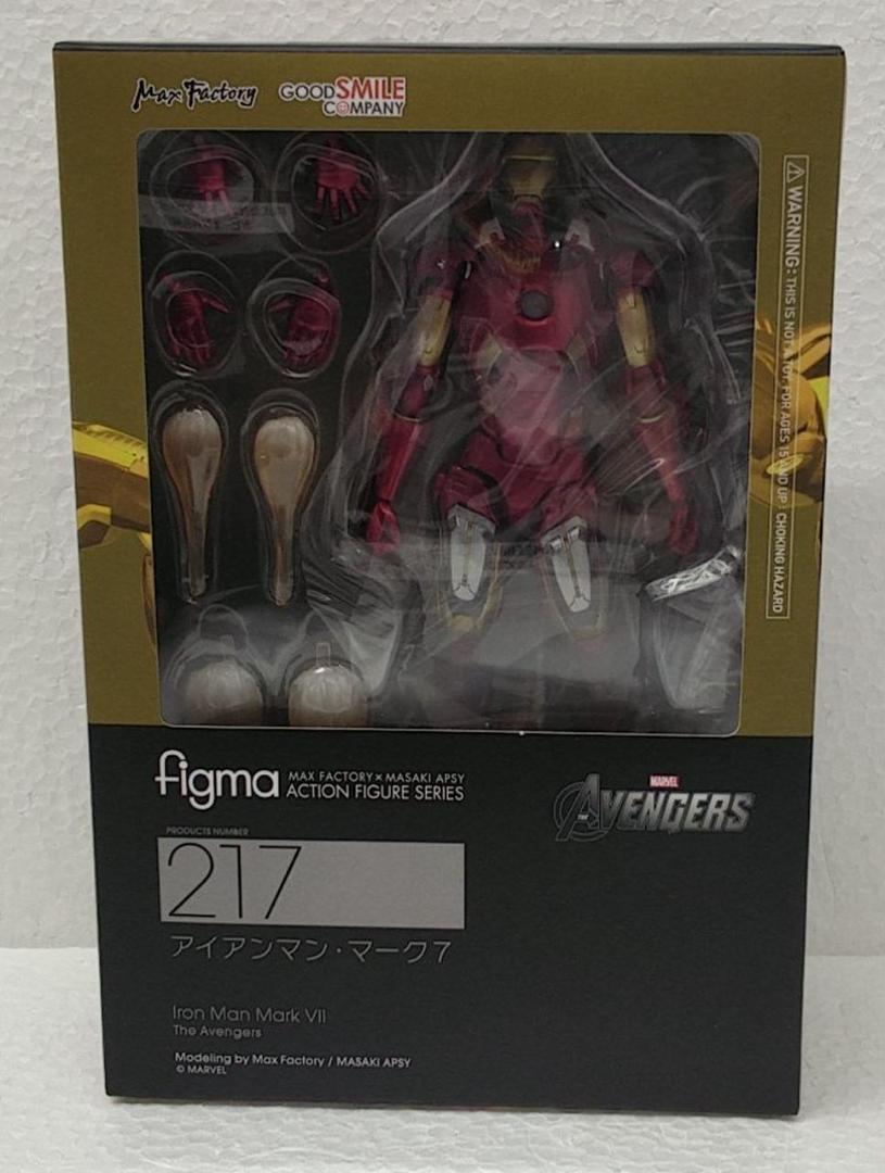 

[USED] figma Avengers Iron Man Mark 7 painted action figure