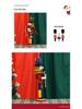 38CM Christmas Nutcracker Soldier Wooden Ornament