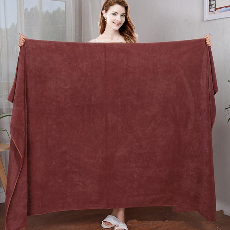 180X200 Cm Microfiber Bath Towel, Super Absorbent, Quick-Drying Soft And Environmentally Friendly Towel,