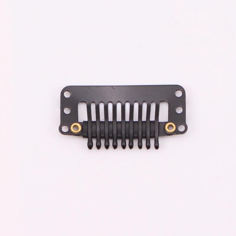 3.2cm 9-Tooth Hair Extension Clips - Elastic Wig BB Clips and Accessories